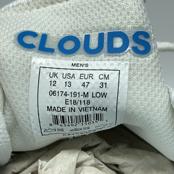 K-Swiss Mens Classic Gary Vee 88 Knit Clouds And Dirt 003 Sneakers 06174-191 13 - Picture 9 of 12